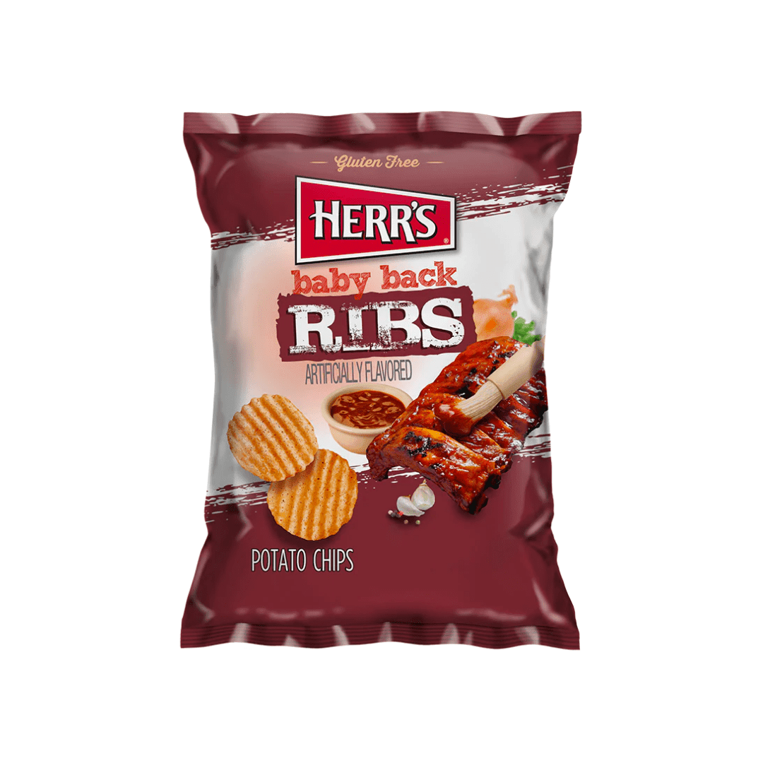 HerrS Baby Back Ribs Potato Chips - Sweet Joint