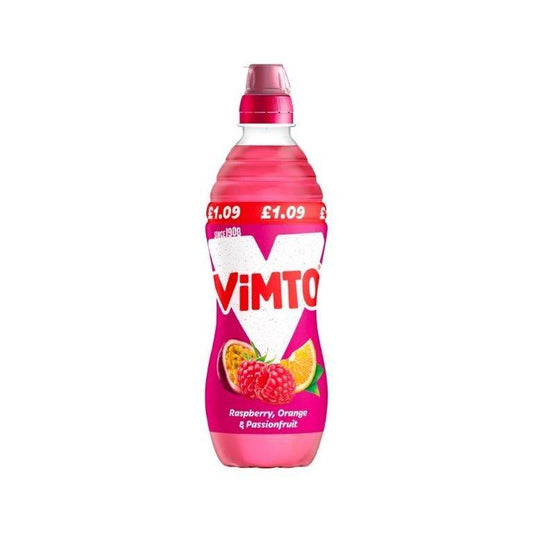 Vimto Fizzy Remix Raspberry Orange Passionfruit - Sweet Joint