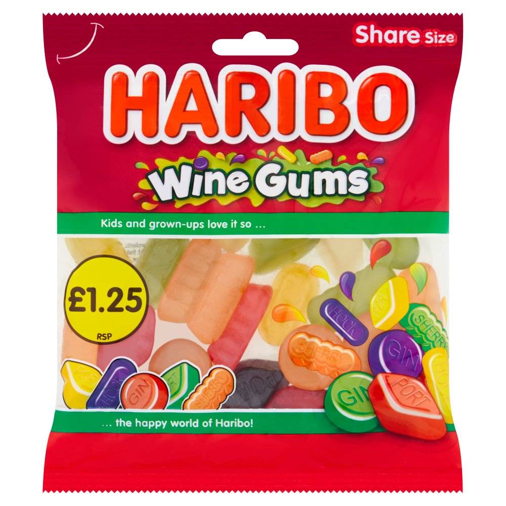 Haribo - Wine Gums 140g - Sweet Joint