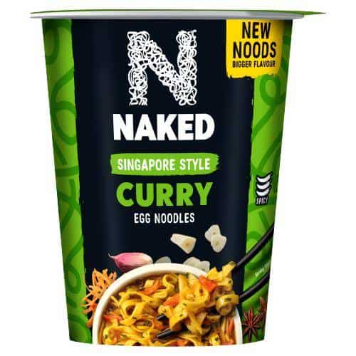 Naked Noodle Pot Singapore Curry Noodle 78 gr - Sweet Joint