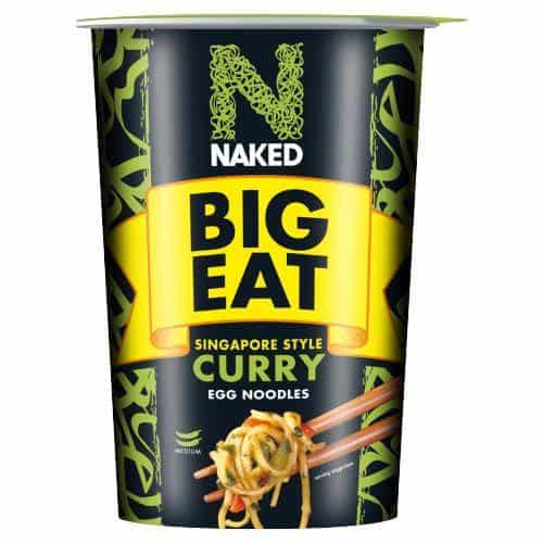 Naked Noodle Big Eat Singapore Style Curry Egg Noodles 104 gr - Sweet Joint