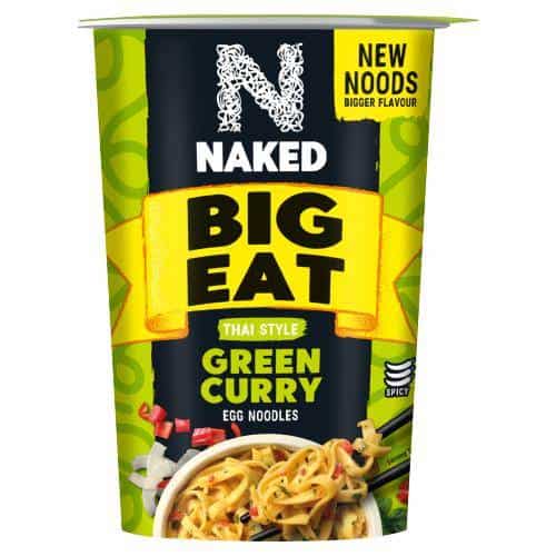 Naked The Big One Thai Style Green Curry Egg Noodles 104 gr - Sweet Joint