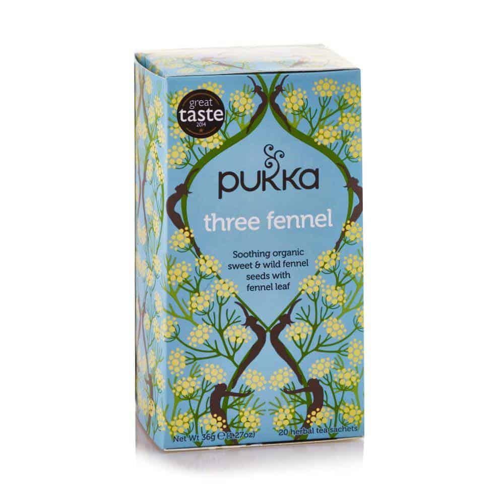 Pukka Three Fennel Tea 20 Bags - Sweet Joint