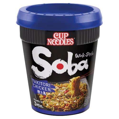 Nissin Soba Cup Yakitori Chicken  89 gr - Sweet Joint