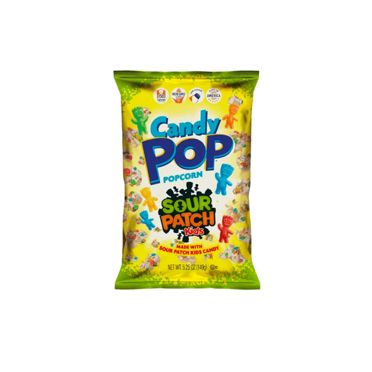 Candy Pop Popcrorn Sour Patch 28G - Sweet Joint