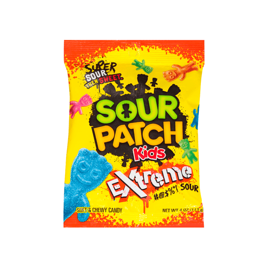 Sour Patch Extreme Peg Bag 4Oz - Sweet Joint