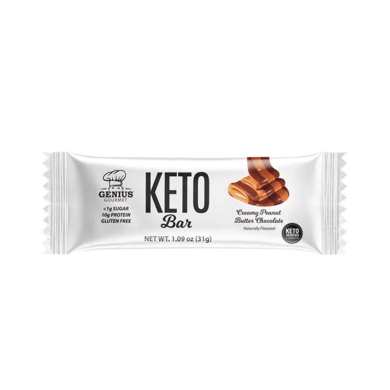 Keto Genius Creamy Peanut Butter Bar - Sweet Joint