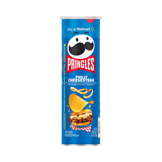 Pringles Philly Cheesesteak Flavored Potato Chips Snack Crisps Limited - Sweet Joint