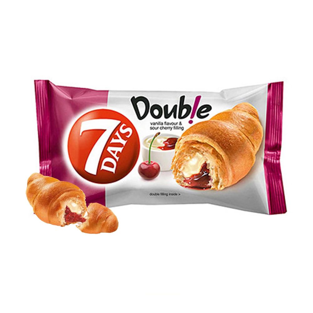 7days Coissant Cherry Filling and vanilla 92g - Sweet Joint