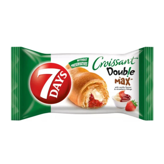 7days Croissant Strawberry Filling w Vanilla 92g - Sweet Joint