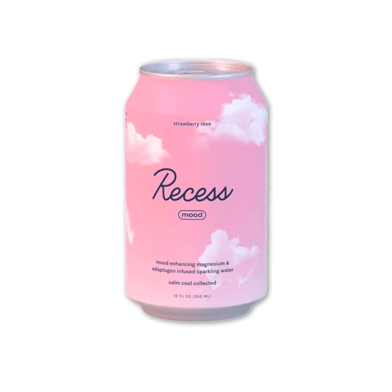 Recess Sparkling Water Strawberries Rose - Sweet Joint