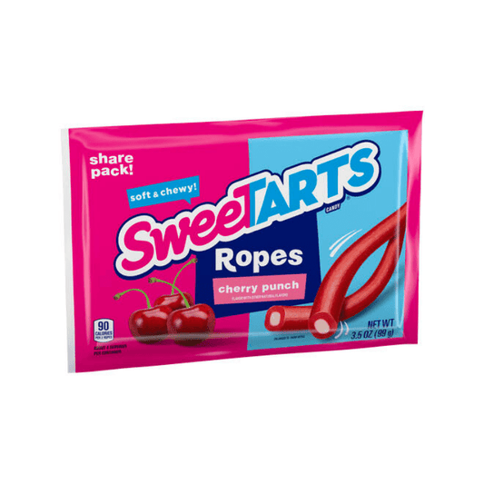 Sweetarts Soft &amp; Chewy Cherry Ropes Pack 3.5oz - Sweet Joint