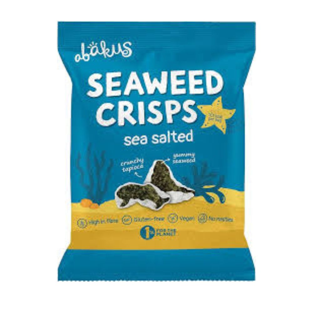Abakus Seaweed Crisps Sea Salt Flavor 18 gr - Sweet Joint