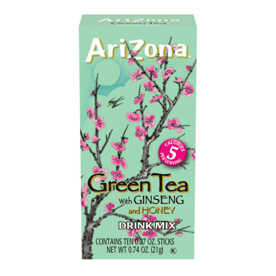 Arizona Green Teat With Ginseng & Honey 10 Sticks - Sweet Joint