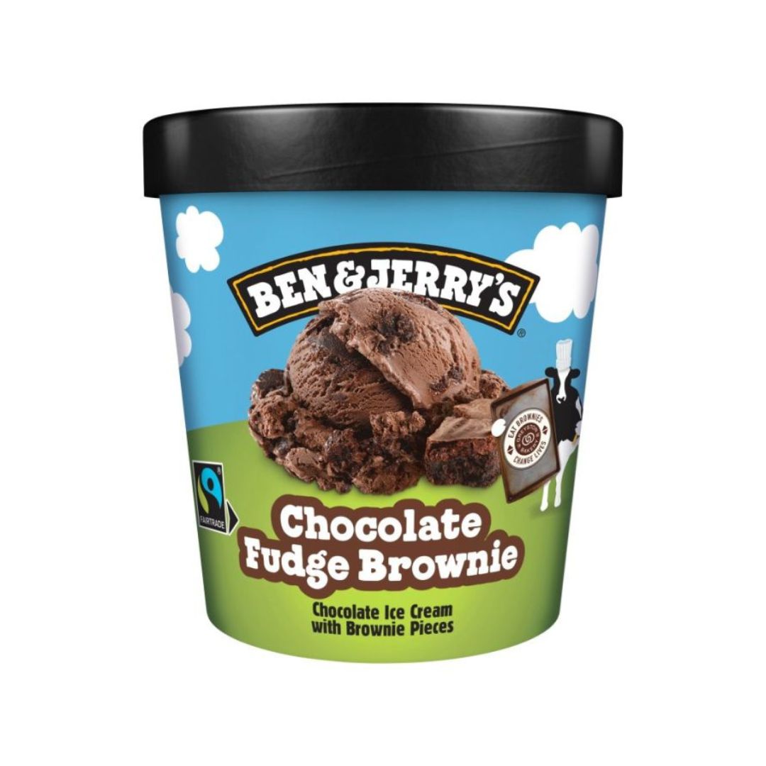 Ben & Jerrys Choc Fudge Brownie 465 Ml - Sweet Joint