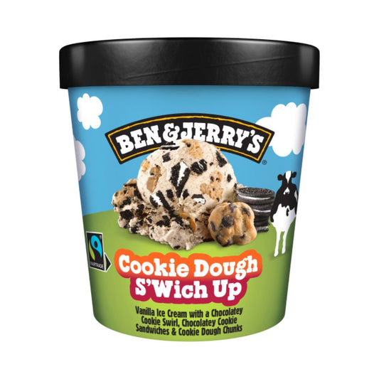 Ben & Jerrys Cookie Dough S'Wich Up 465 Ml - Sweet Joint