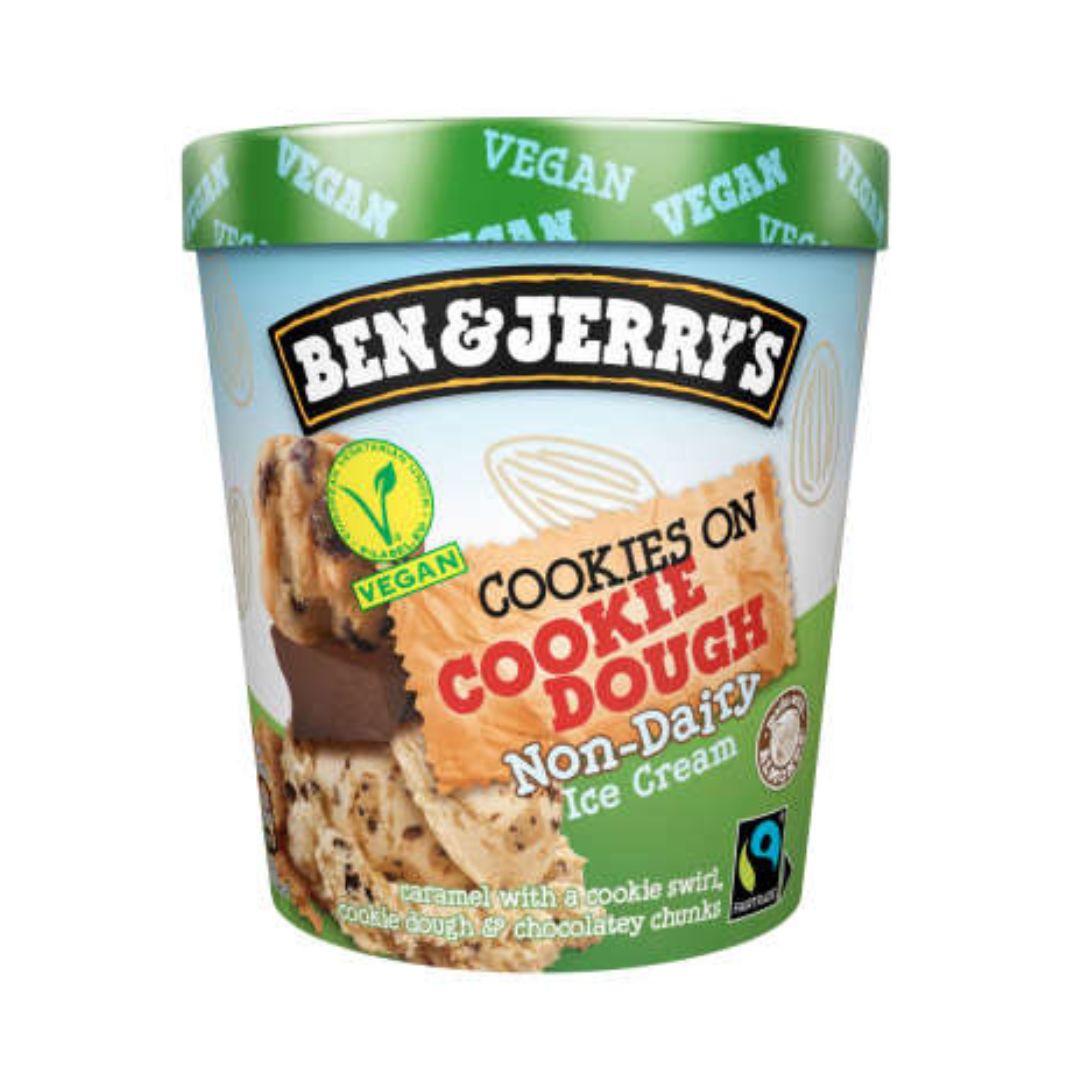 Ben & Jerrys Cookie Dough Vegan 465 Ml - Sweet Joint