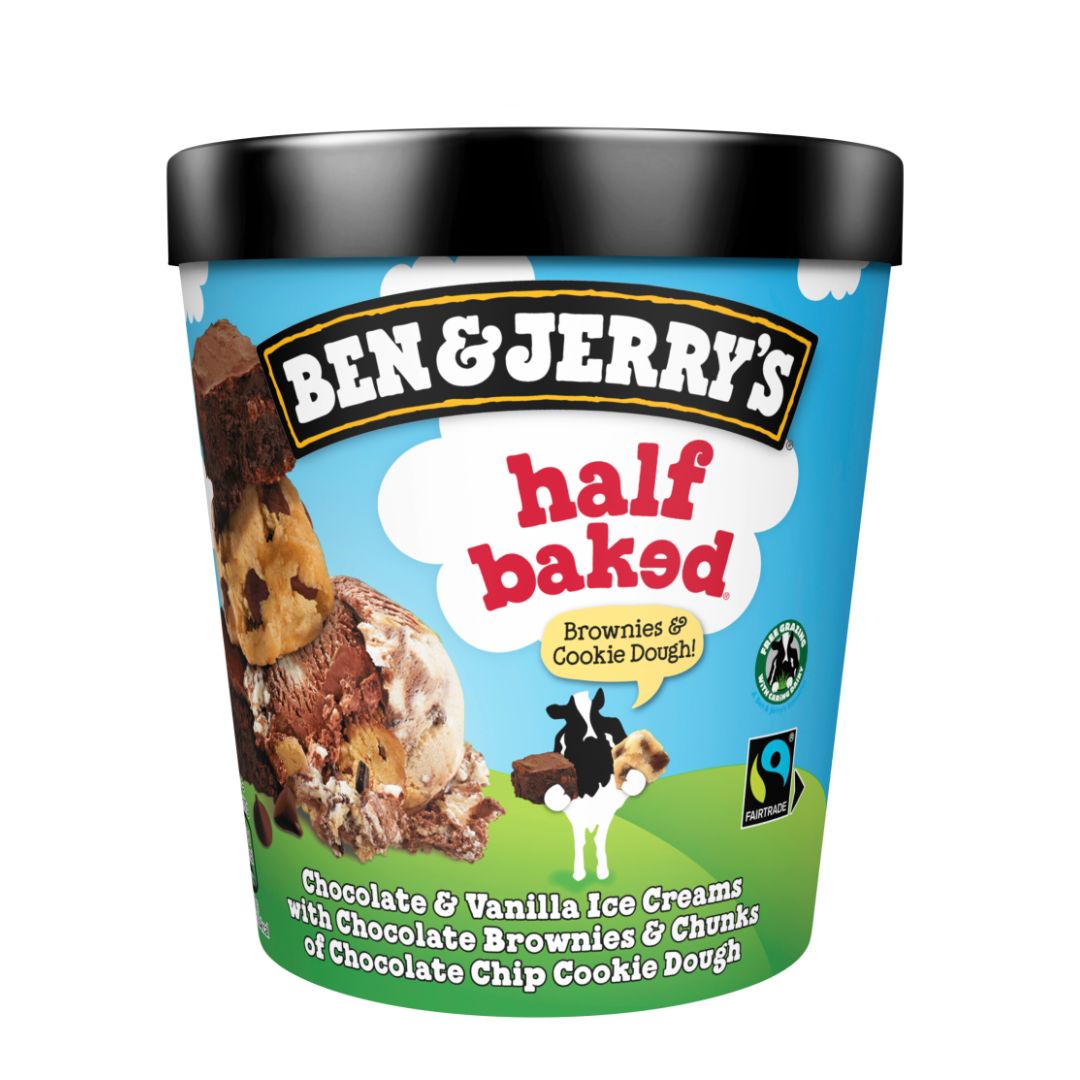 Ben & Jerrys Half Baked 465 Ml - Sweet Joint
