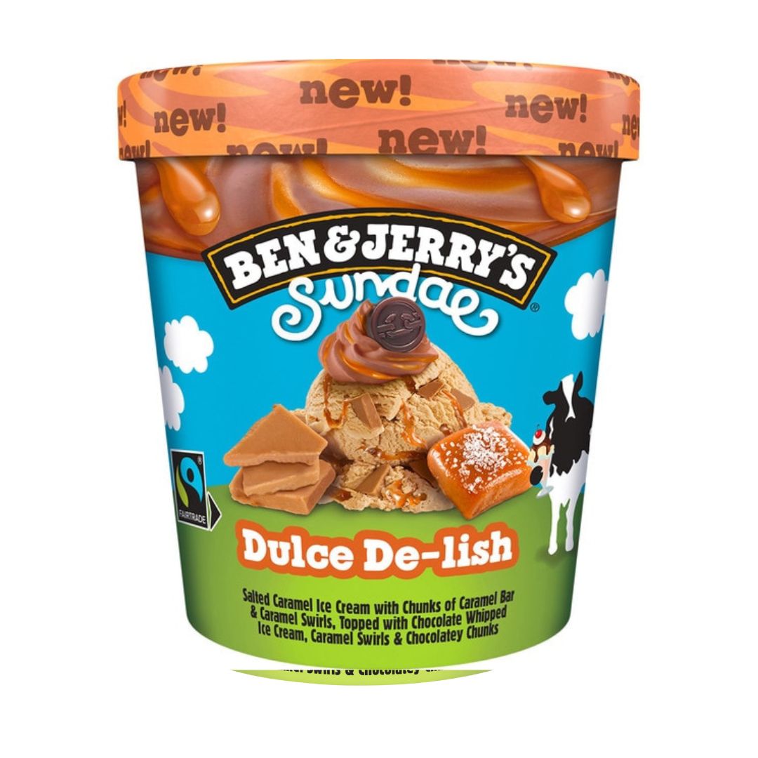 Ben & Jerrys Sundae Dulce De-Lish 427 Ml - Sweet Joint