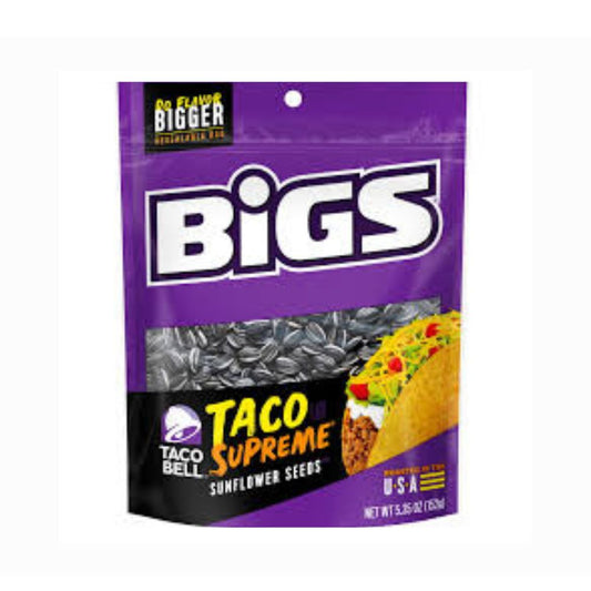 Bigs Sunflower Seeds Taco Bell 152 Gr - Sweet Joint