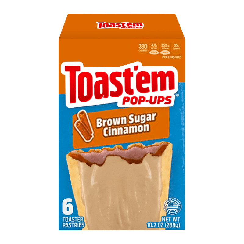 Toast'Em Pop/Ups - Frosted Brow Sugar Cinnamon - Sweet Joint