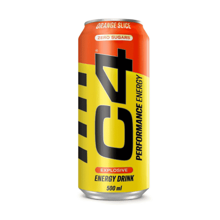 C4 Orange Slice 0 Sugars 500ML - Sweet Joint