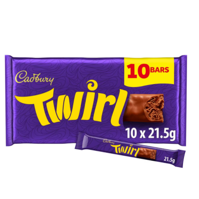 Cadbury twirl 10 pack 215 gr - Sweet Joint