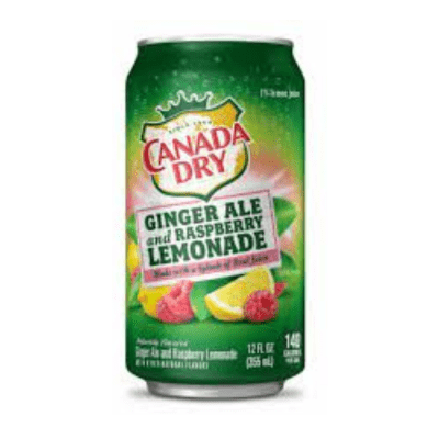 Canada Dry Ginger Ale & Raspberry Lemonade 355ML - Sweet Joint