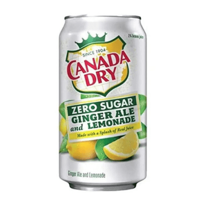 Canada  Dry Zero Sugar Ginger Ale & Lemonade 355 Ml - Sweet Joint