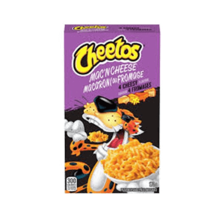 Cheetos Mac N Cheese Macaroni au Fromage 4 Cheesy 170 gr - Sweet Joint