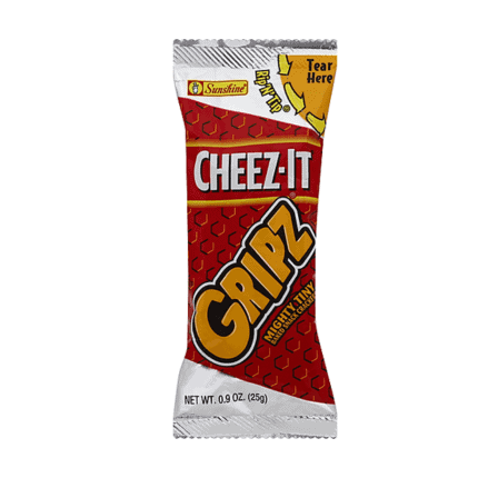 Cheez IT Gripz Mighty Tiny Baked Snack Crakers 25 gr - Sweet Joint