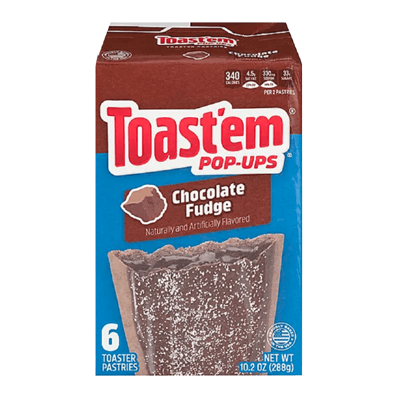 Toast'Em Pop.Ups - Frosted Chocolate Fudge - Sweet Joint