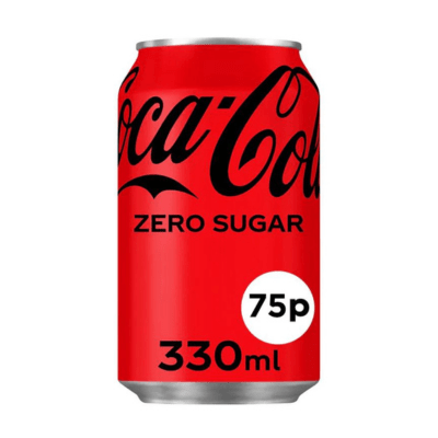 Coca Cola Zero Sugar 75P 330ML - Sweet Joint