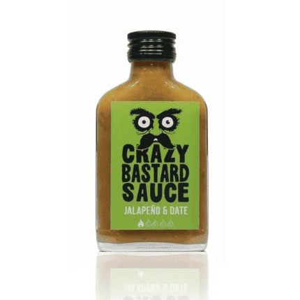 Crazy Bastard Sauce Jalapeno & Date 100ml - Sweet Joint
