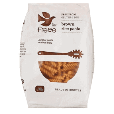 Doves Brown Rice Fusilli Pasta 500 gr - Sweet Joint