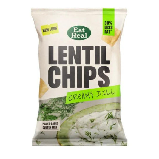 Eat Real Lentil Creamy Dill Chips 95gr - Sweet Joint