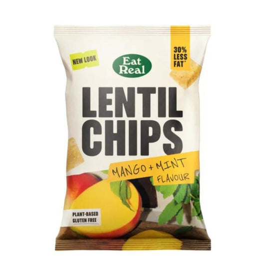 Eat Real Lentil Mango & Mint Chips 95gr - Sweet Joint