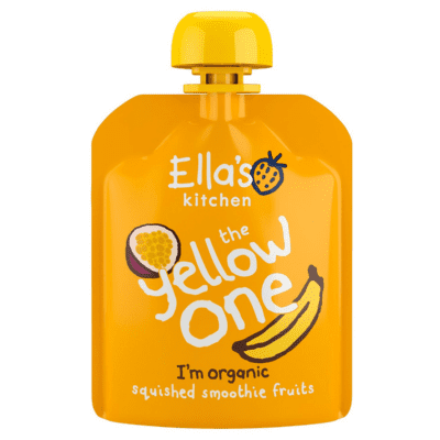 Ellas Kitchen Organic Smoothie Fruit - The Yellow One 5 X 90 gr
