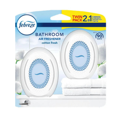 Febreze Bath Cotton Fresh Twin Pack 2 * 7.5 ml - Sweet Joint