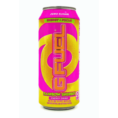 G Fuel Rainbow Sherbet Energy Drink 473 Ml - Sweet Joint