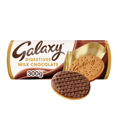 Galaxy Milk Chocolate Digestives 300 gr - Sweet Joint