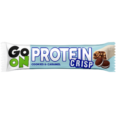Go ON Protein Bar Crisp Cookies & Caramel, 50g - Sweet Joint