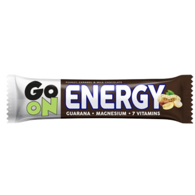 Go On Nutrition Energy Bar Peanut, Caramel & Chocolate Milk, 50gr - Sweet Joint