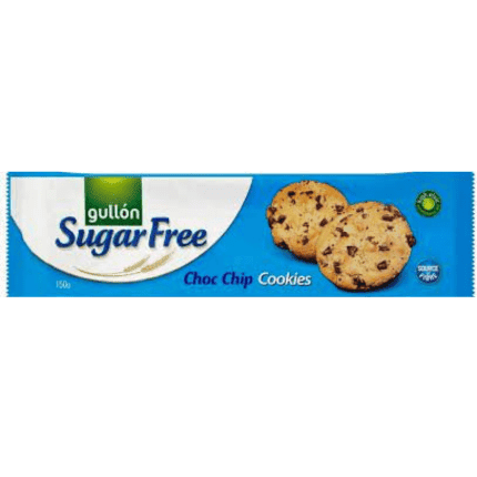 Gullon Sugar Free Choc Chip Cookies 150 gr - Sweet Joint