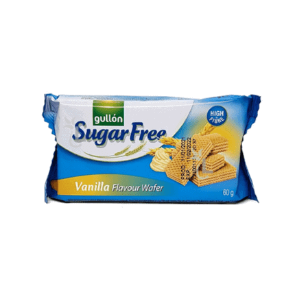Gullon Sugar Free Vanilla Wafer 60 gr - Sweet Joint