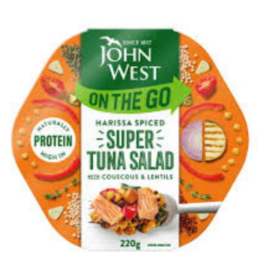 John West HARISSA TUNA SUPER SALAD 220 gr - Sweet Joint