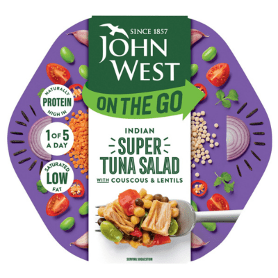 John West On The Go Indian Super Tuna Salad 220 gr - Sweet Joint