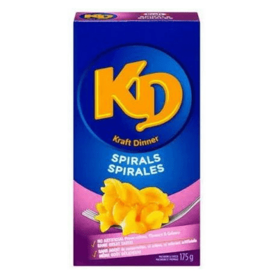 Kraft Dinner Spirales 175G Mac Cheese - Sweet Joint