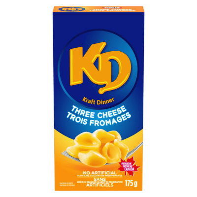 Kraft Dinner Three Cheese Trois Fromtages 175G - Sweet Joint