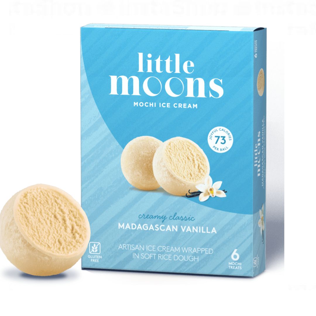 Little Moons Vanilla Mochi Ice Cream 6Pk - Sweet Joint